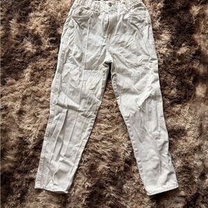 Women’s Off White Dressed  Cargo Pants